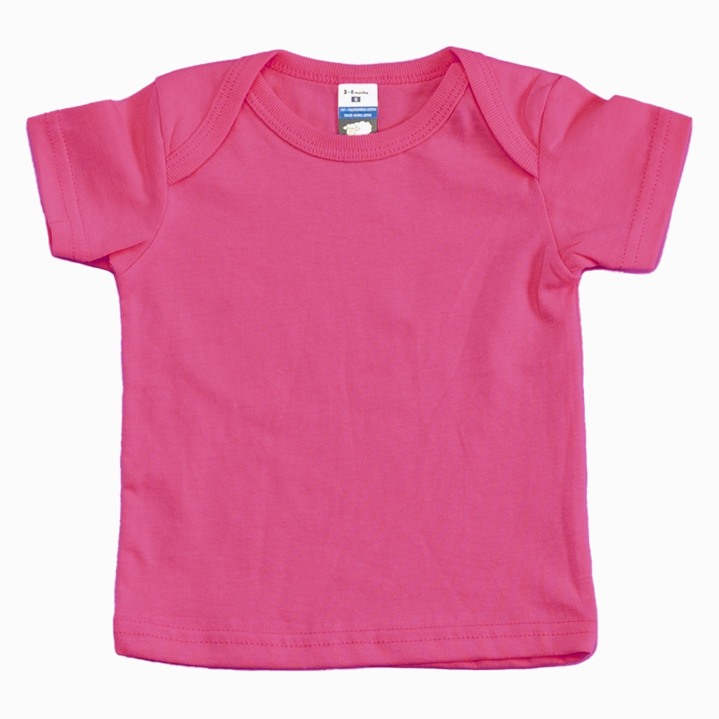 Basic Baby T Shirt Fuschia
